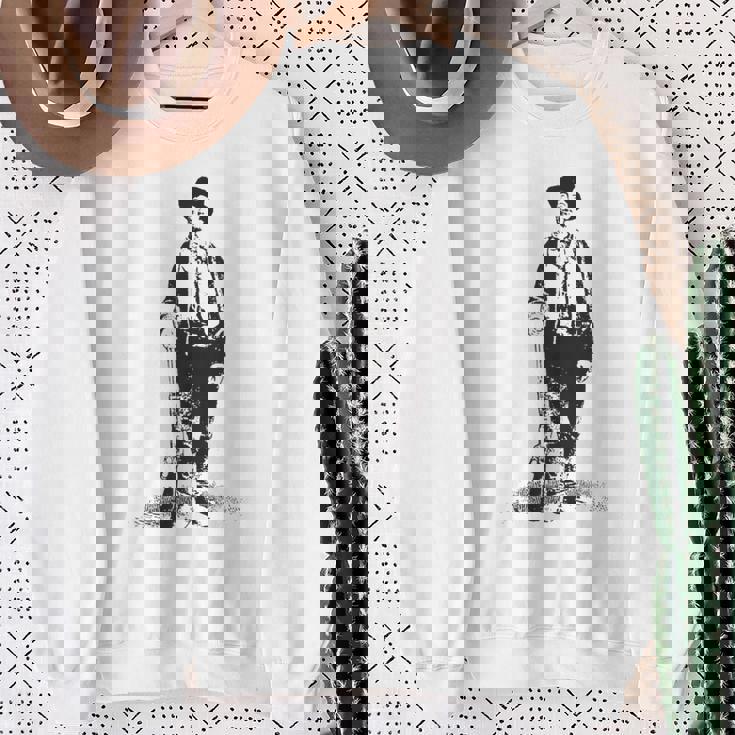 Billy Kid ガンスリンガー ガンファイターヒストリーワイルドウェストギフト スウェットシャツ 年配の女性への贈り物