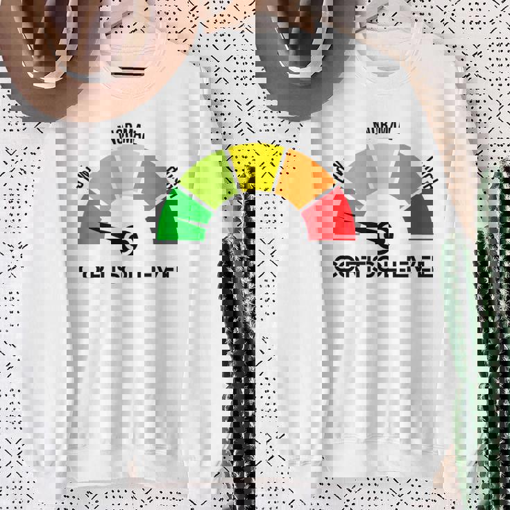 Cortisol Leveltresschool Andtudents スウェットシャツ 年配の女性への贈り物