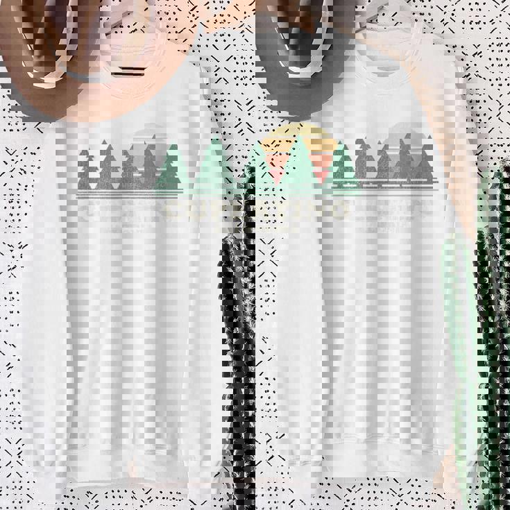 Cupertino Ca ヴィンテージ スローバック レトロ 70年代デザイン スウェットシャツ 年配の女性への贈り物