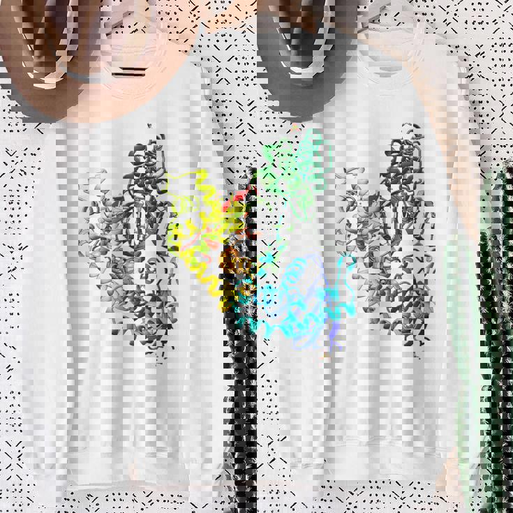 Dna ポリメラーゼ遺伝学 分子生物学 科学者 スウェットシャツ 年配の女性への贈り物