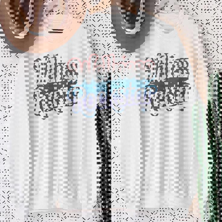 Epic Team Wellness Rockstarquad ヨガクラス フィットネス スウェットシャツ 年配の女性への贈り物