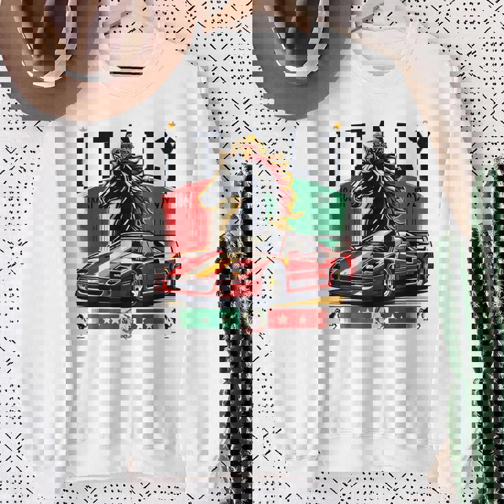 F40 イタリア スー 黒馬 スウェットシャツ 年配の女性への贈り物