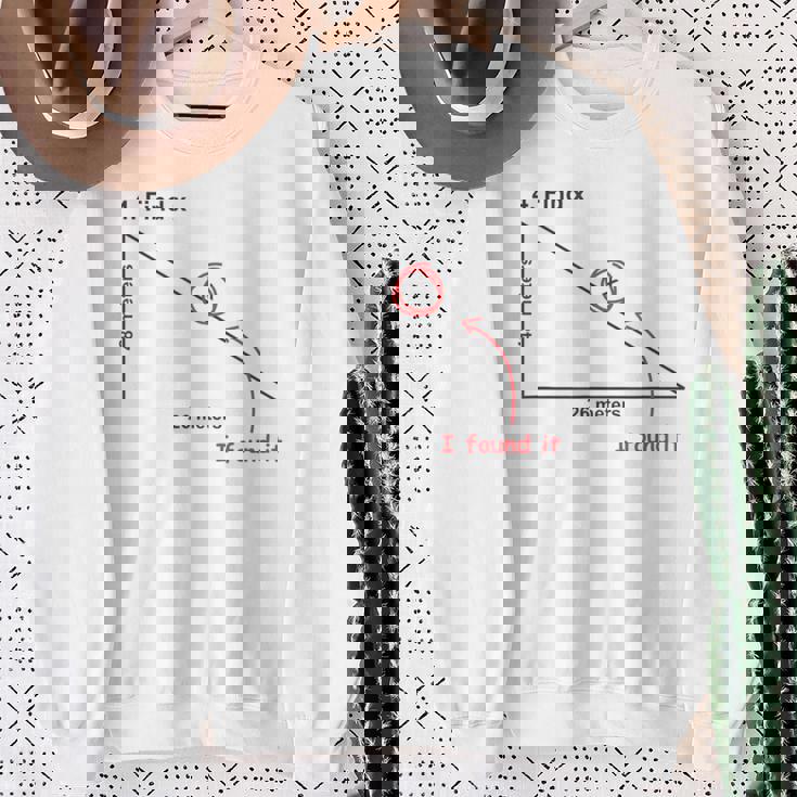 Find X Found It ファー・フロム・ホーム スウェットシャツ 年配の女性への贈り物