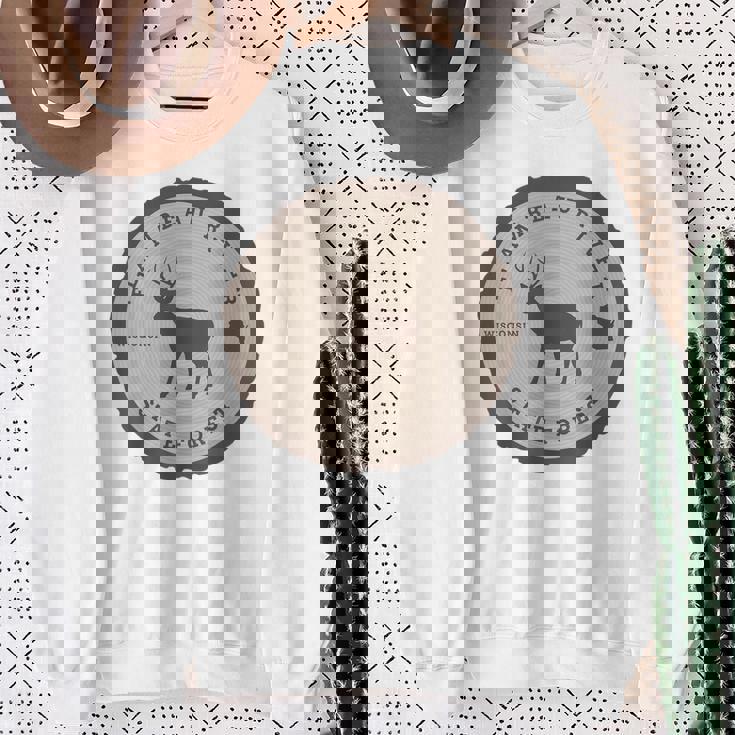 Flambeau Rivertate Forest Wisconsin Wi アウトドア 鹿 スウェットシャツ 年配の女性への贈り物