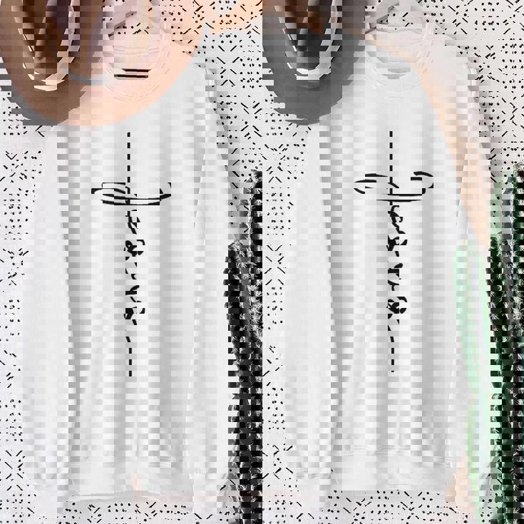 God Faith Jesus Cross Jesus クロス スマホケース Jesus スウェットシャツ 年配の女性への贈り物