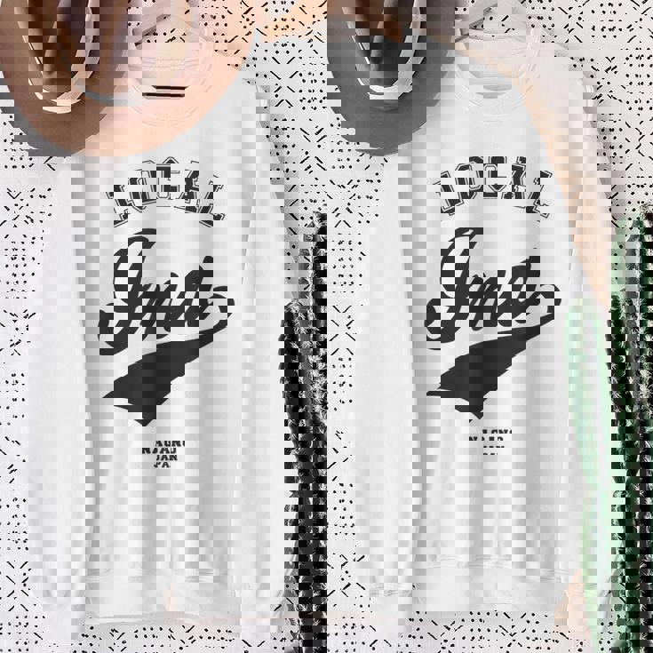 Ina Local 伊那市ローカル 故郷 スウェットシャツ 年配の女性への贈り物