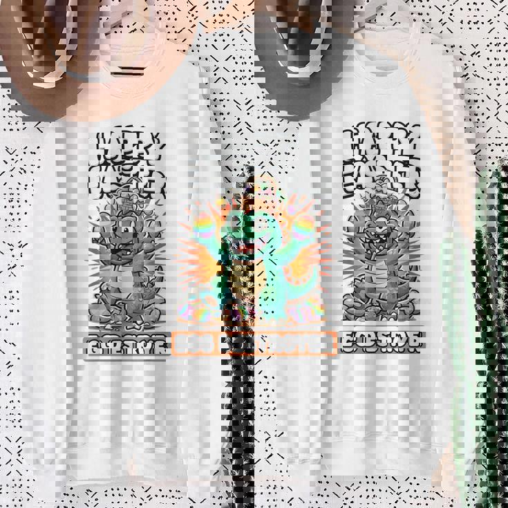 Kaiju イースターシャツ 男の子用 エッグデストロイヤー キッズtシャツ スウェットシャツ 年配の女性への贈り物