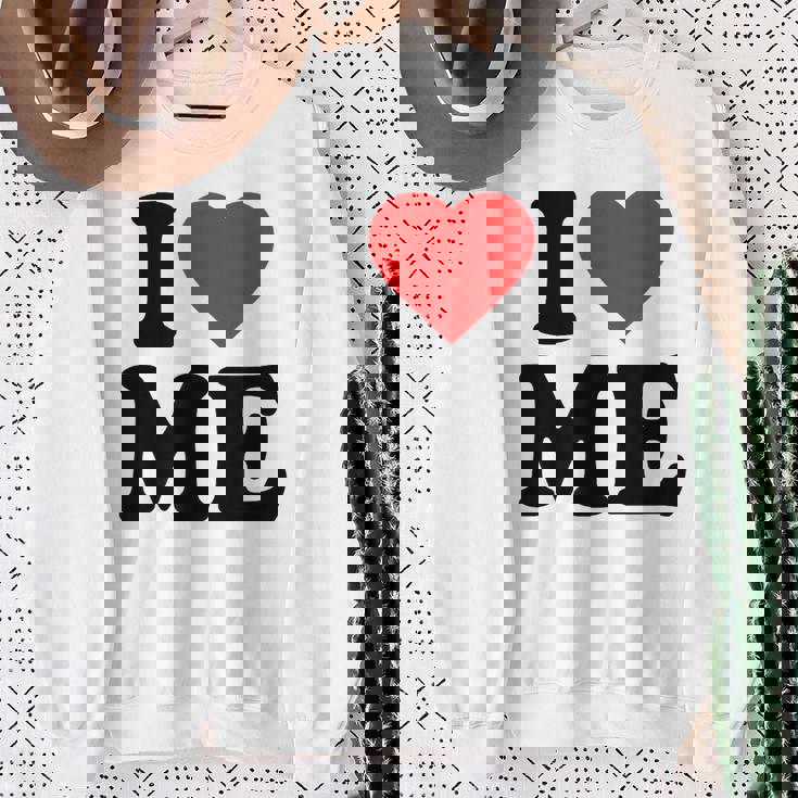 I Love Me · I Heart Me Y2k · 私は私を愛してます スウェットシャツ 年配の女性への贈り物