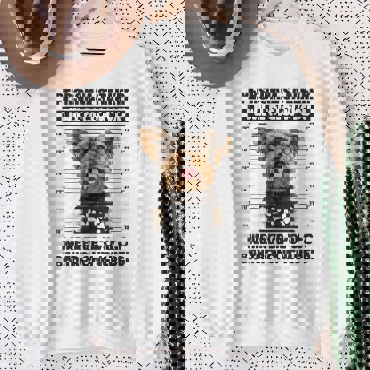 Personaltalker Yorkie ファニーヨークシャー犬好き オーナーミーム スウェットシャツ 年配の女性への贈り物