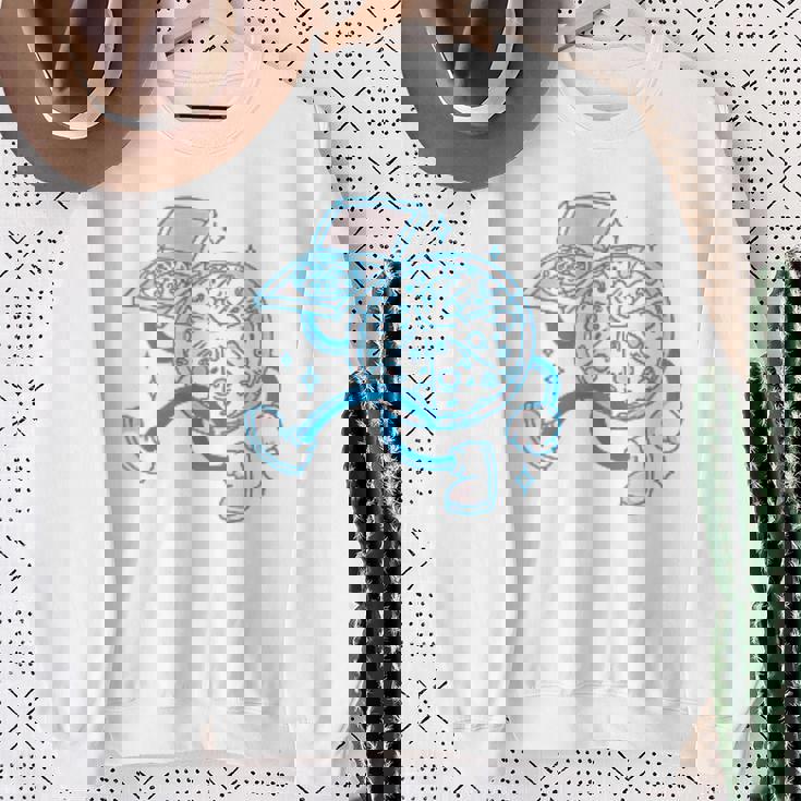 Pizza Perfect The Best Pizza On Earth バックプリント スウェットシャツ 年配の女性への贈り物