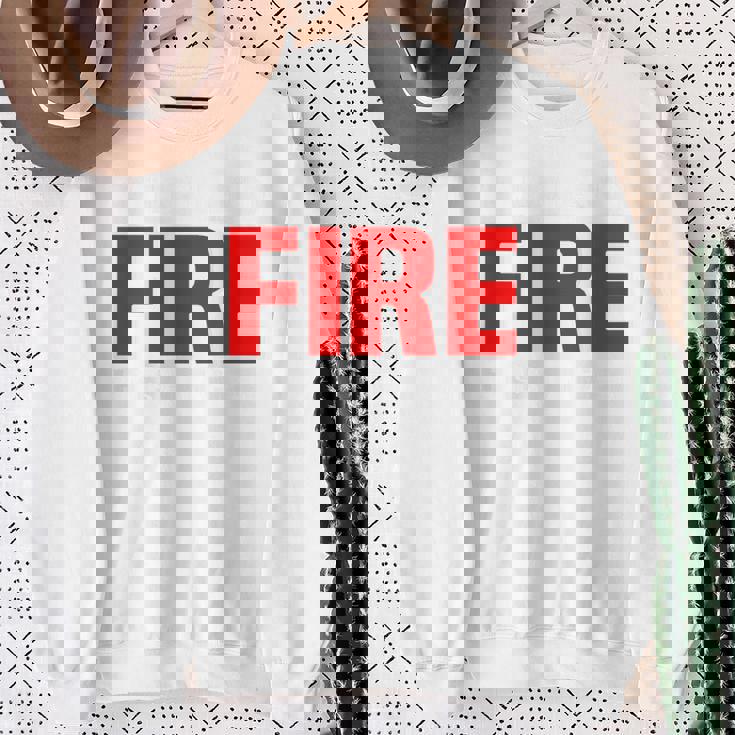 Wildland Hotshot Crew Fire Rescue Department 消防士 スウェットシャツ 年配の女性への贈り物