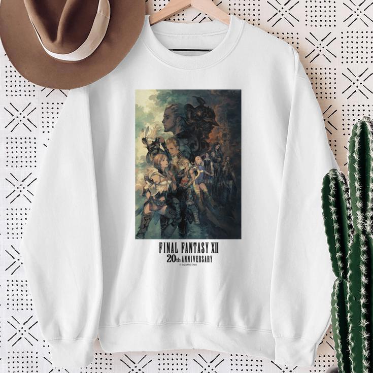 【公式】Final Fantasy アニバーサリーコレクション Ffxii Tza パッケージアート② 長袖tシャツ スウェットシャツ 年配の女性への贈り物