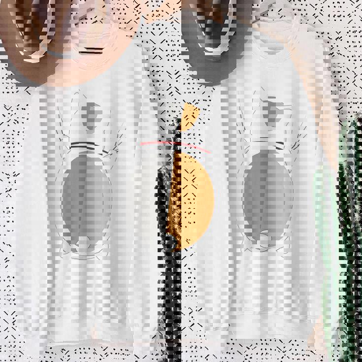 おもしろ猫ニャンコ先生 スウェットシャツ 年配の女性への贈り物