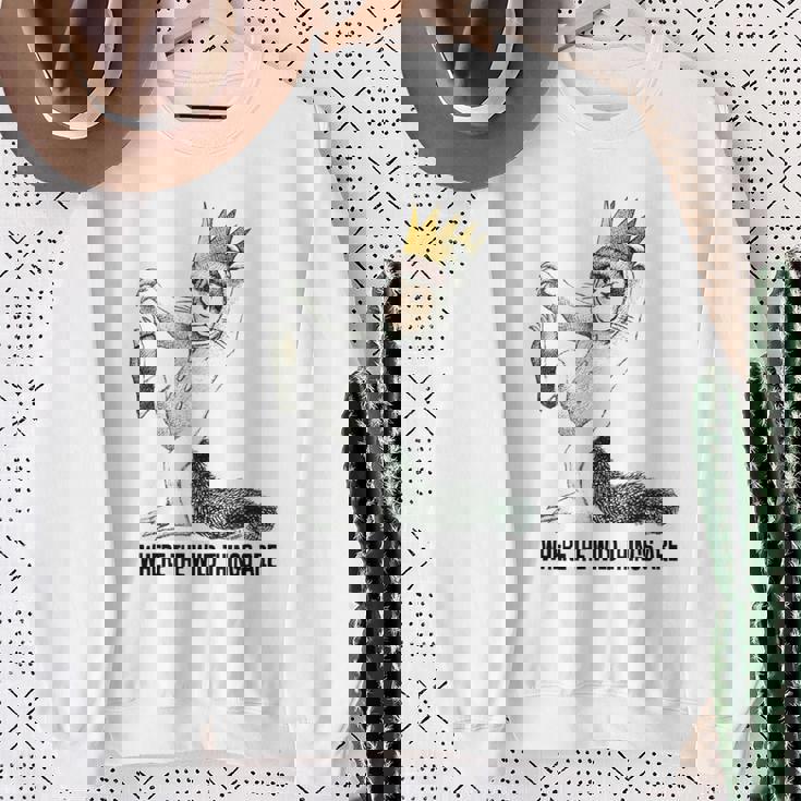 かいじゅうたちのいるところマックス・ダンス スウェットシャツ 年配の女性への贈り物