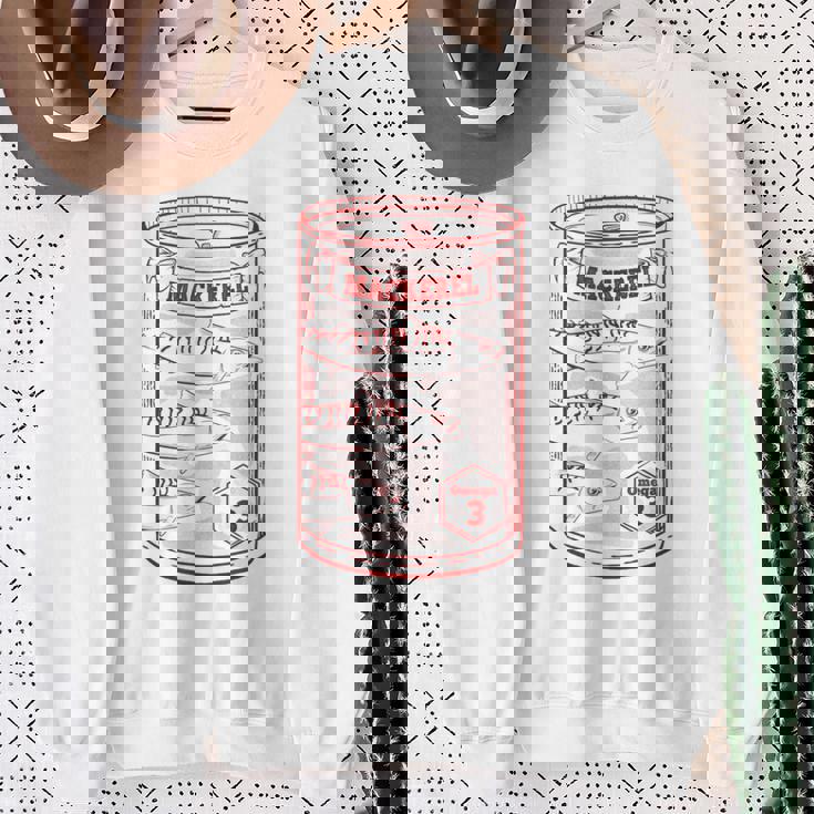 さば缶詰 スウェットシャツ 年配の女性への贈り物