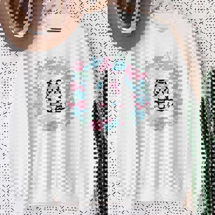 びーえするるる【Bsテレ東公式】カモフラージュ柄tシャツ（ホワイト） スウェットシャツ 年配の女性への贈り物