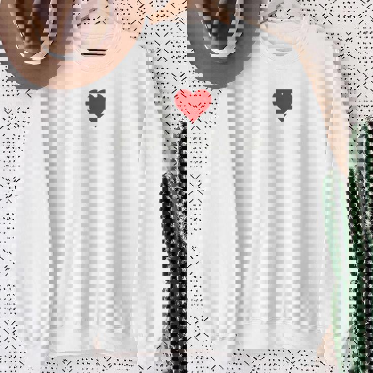 アイラブハートパタヤタイランド スウェットシャツ 年配の女性への贈り物