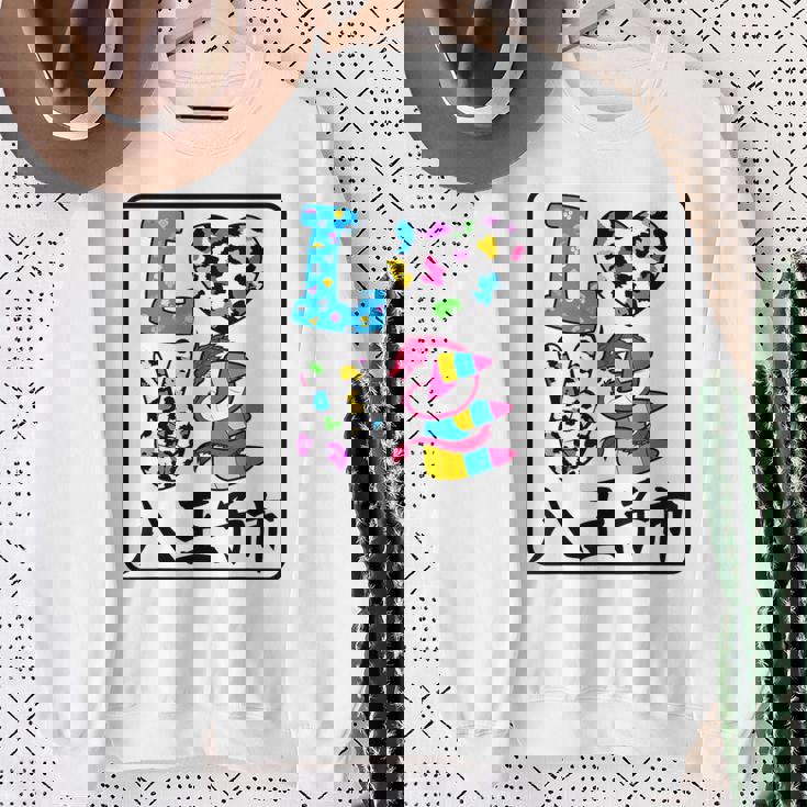 アイ・ラブ・八王子市 I Love 八王子市 私は愛してる八王子市 スウェットシャツ 年配の女性への贈り物