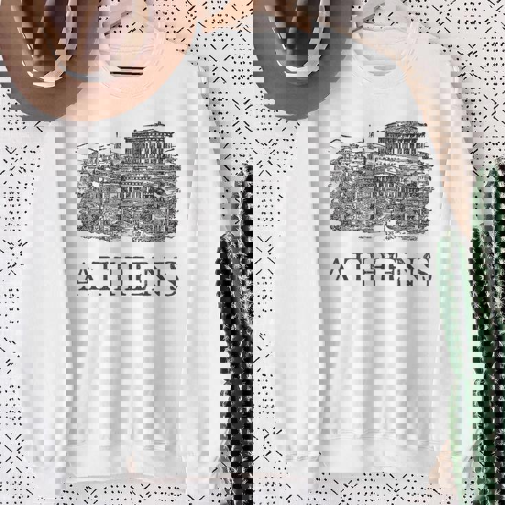 アテネギリシャ-ギリシャのお土産-アテネ スウェットシャツ 年配の女性への贈り物