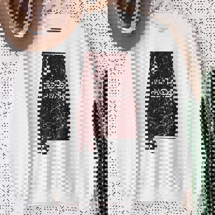 アラバママップ マッスルショールズ 録音 キャピタルロック グラフィック スウェットシャツ 年配の女性への贈り物