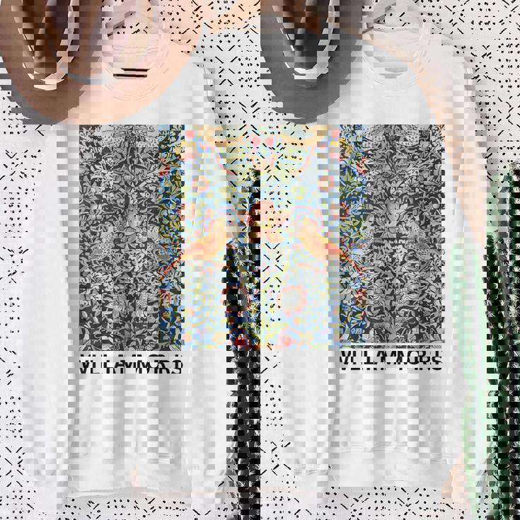 ウィリアム・モリス いちご泥棒 ポスター ビンテージ タペストリー William Morris スウェットシャツ 年配の女性への贈り物