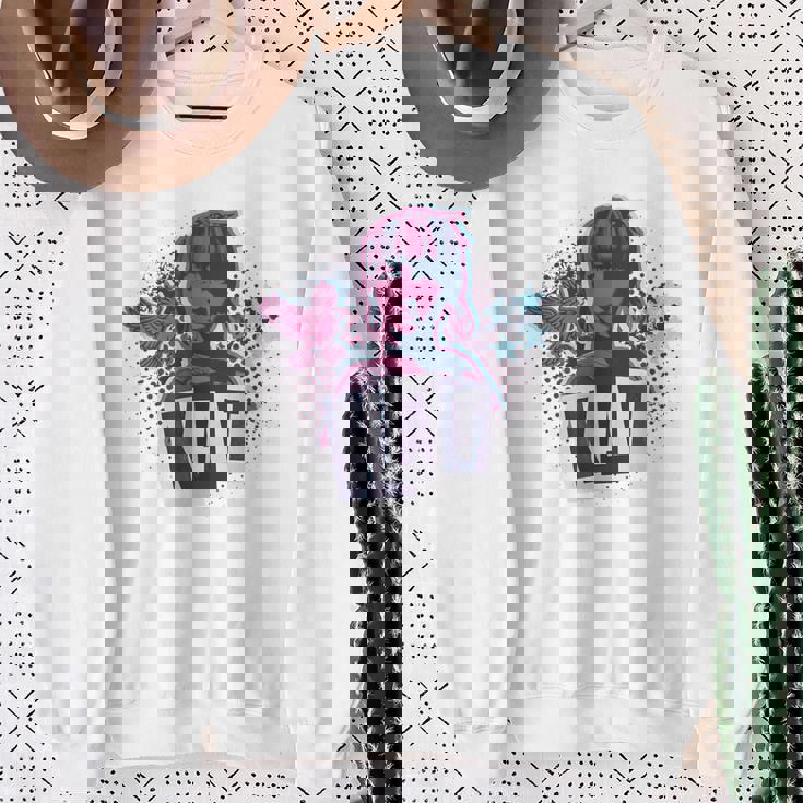 キャット・ミカエルセン 90年代グランジ・ロスト・レコード スウェットシャツ 年配の女性への贈り物