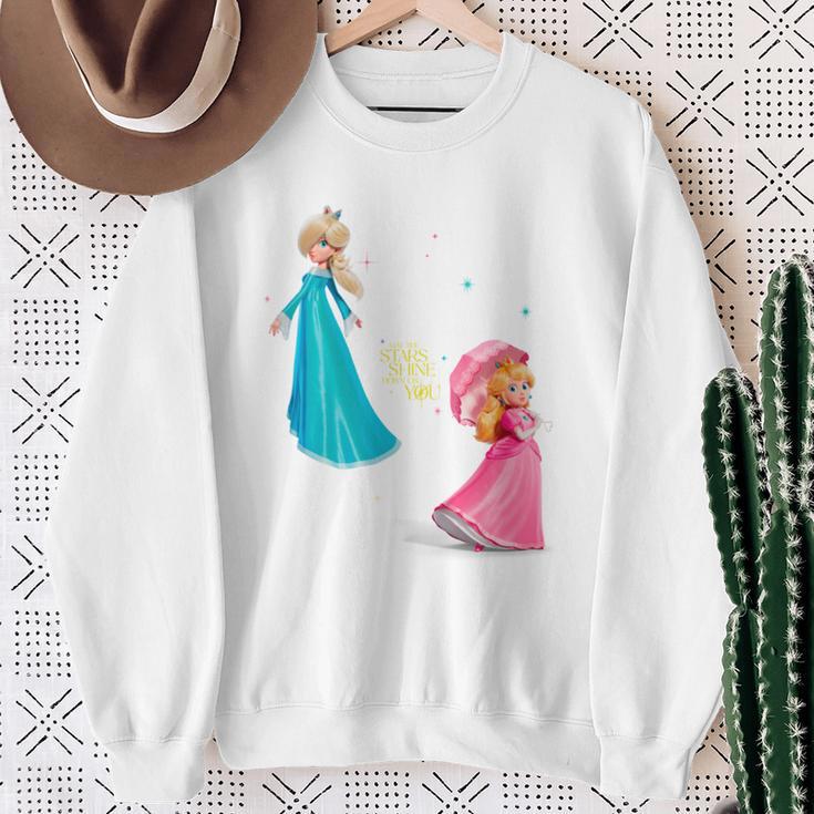 ザ・スーパーマリオギャラクシー・ムービーtarry Princess Duo 長袖tシャツ スウェットシャツ 年配の女性への贈り物