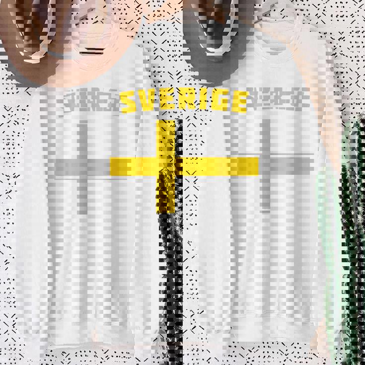 スウェーデンサッカースウェーデン国旗 ファンジャージ スウェットシャツ 年配の女性への贈り物