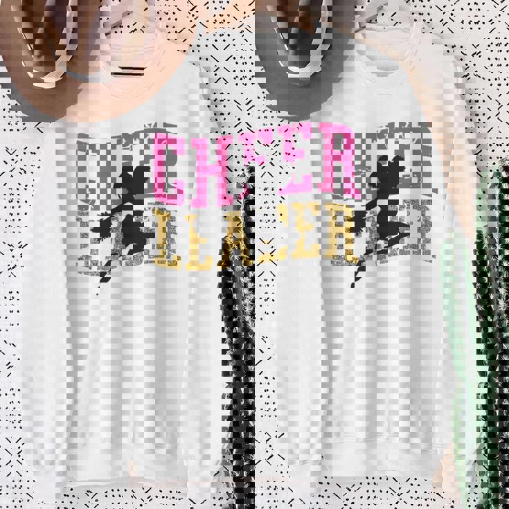 チア チアリーディング チアリーダー 長袖tシャツ スウェットシャツ 年配の女性への贈り物