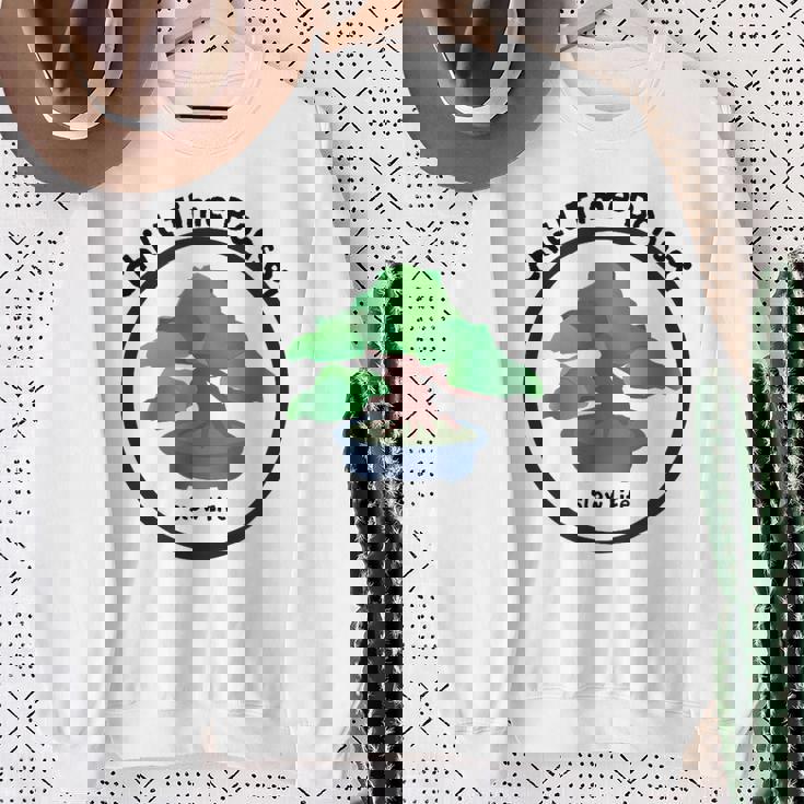 チルタイム盆栽 スウェットシャツ 年配の女性への贈り物