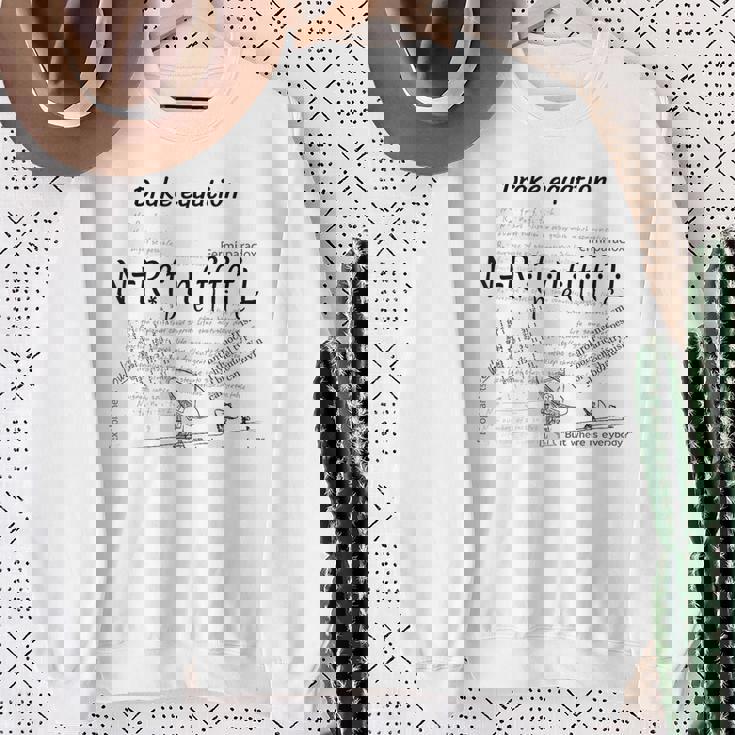 ドレイクの方程式を使用したデザイン エイリアンシビルを探す スウェットシャツ 年配の女性への贈り物