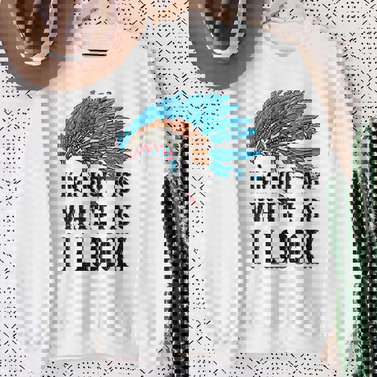 ネイティブ・アメリカン・インディアン I'm Not As 先住民族 スウェットシャツ 年配の女性への贈り物