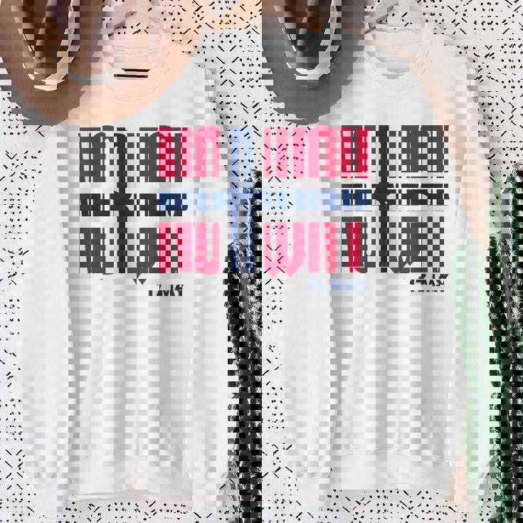 ノルウェーの国旗またはノルウェーの日のノルウェーの国旗 Norway Flag Yttende Mai スウェットシャツ 年配の女性への贈り物