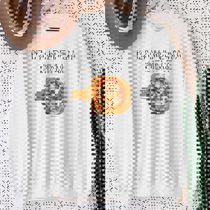 ピザ ナポレターナ イタリア ピザ ナポリタン マルゲリータ スウェットシャツ 年配の女性への贈り物