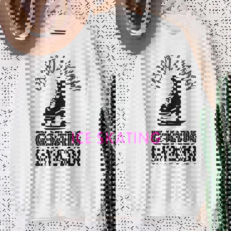 フィギュアスケート スポーツ フィギュア スケーター ギフト アイデア スウェットシャツ 年配の女性への贈り物