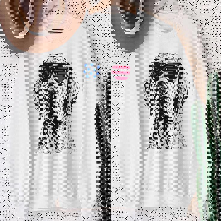 フィラ ブラジレイロ 犬 7月4日 アメリカ国旗 スウェットシャツ 年配の女性への贈り物