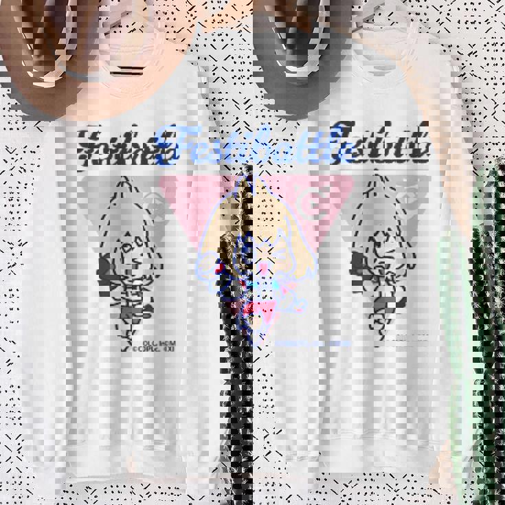 フェスバ ワンポイントマリオン スウェットシャツ 年配の女性への贈り物