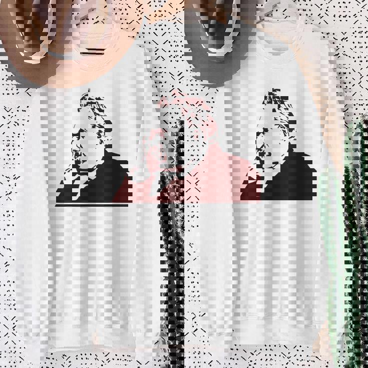 フリードリヒ・ニーチェステンシル スウェットシャツ 年配の女性への贈り物