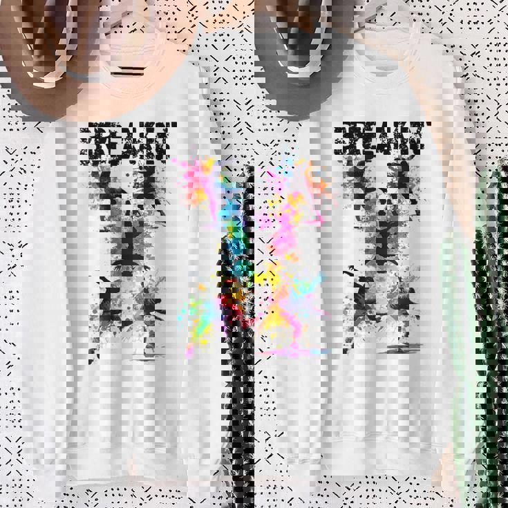 ブレイキン 面白いtシャツ ブレイクダンス おもしろtシャツ ダンス メンズ 文字入り おもしろ おもしろい スウェットシャツ 年配の女性への贈り物