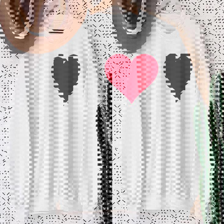 レッドハート I Love Guam スウェットシャツ 年配の女性への贈り物