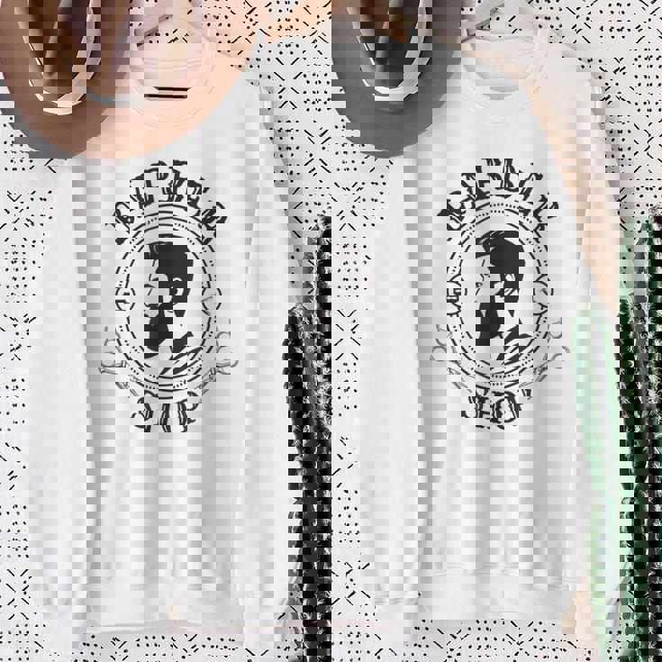 レトロバーバーショップシャツ バーバーtシャツ メンズ スウェットシャツ 年配の女性への贈り物