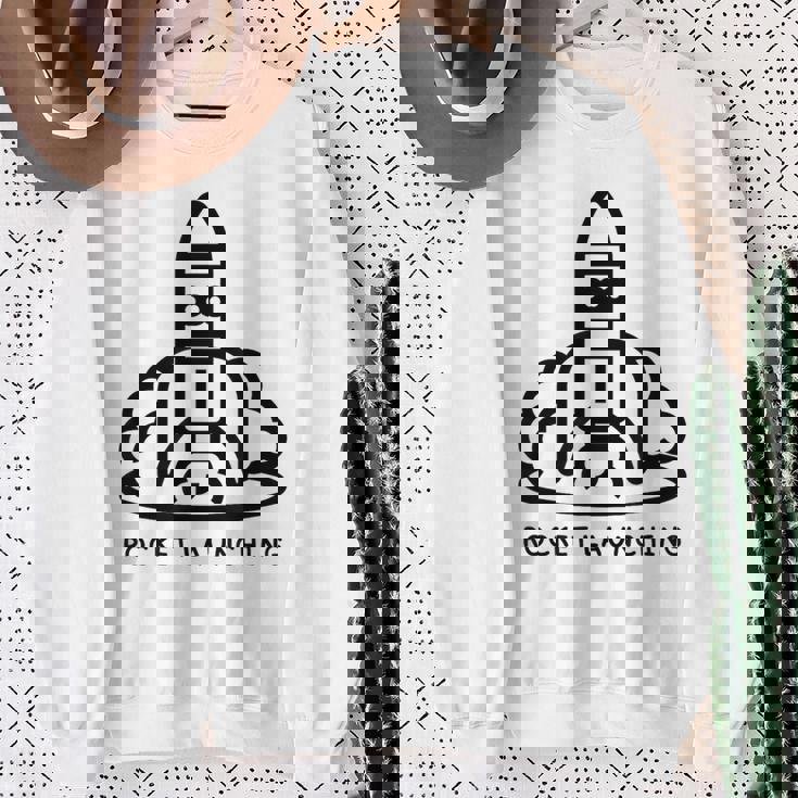 ロケット発射 スウェットシャツ 年配の女性への贈り物