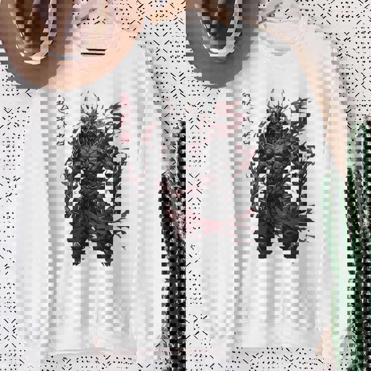 侍戦士 鬼 ダークファンタジー 日本漫画 スウェットシャツ 年配の女性への贈り物