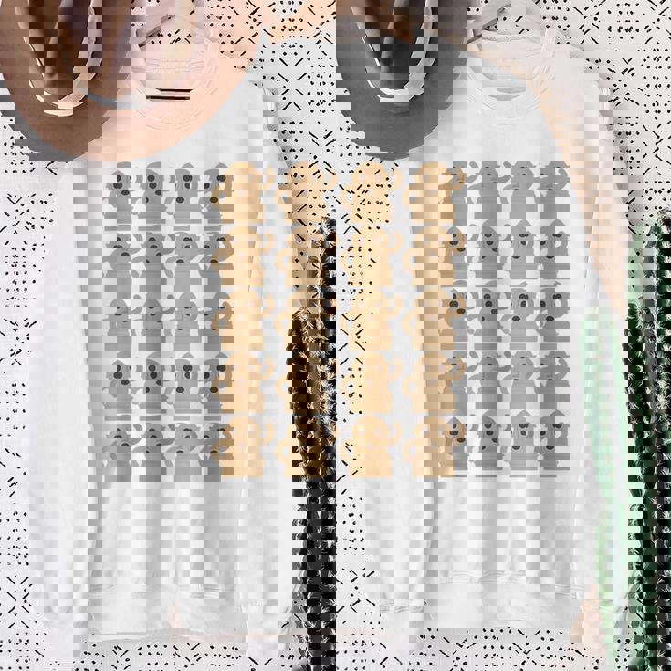 埴輪 ハニワ はにわ スウェットシャツ 年配の女性への贈り物