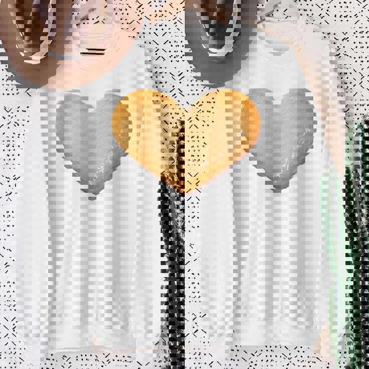 大きなハートのクッキー スウェットシャツ 年配の女性への贈り物