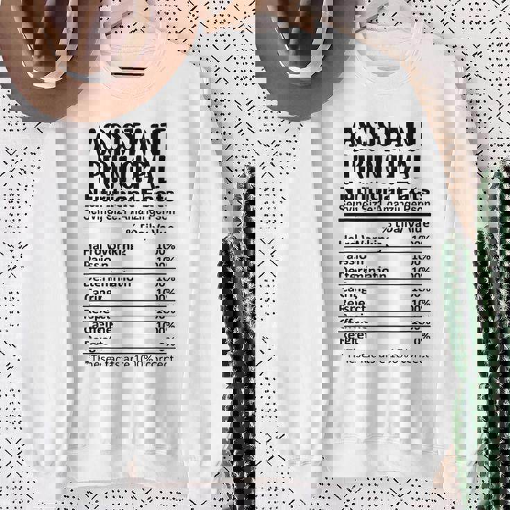 教頭栄養成分表おかしい スウェットシャツ 年配の女性への贈り物