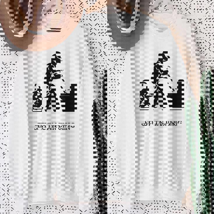 浄化槽ポンプ スウェットシャツ 年配の女性への贈り物