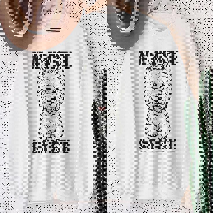 私のウェスティは私のベスティー スウェットシャツ 年配の女性への贈り物