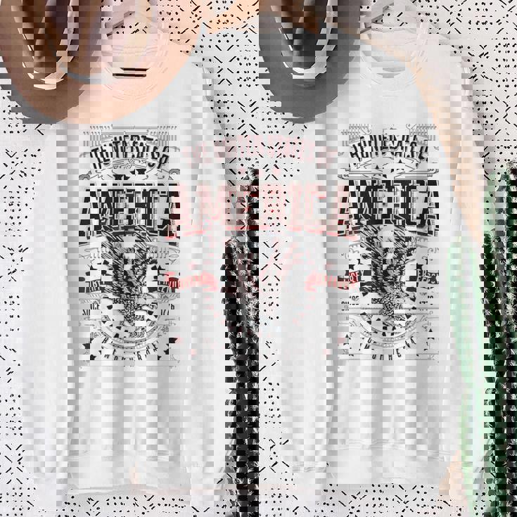 米国アメリカンイーグル アメリカ国旗 パトリオット Usa 男性用 スウェットシャツ 年配の女性への贈り物