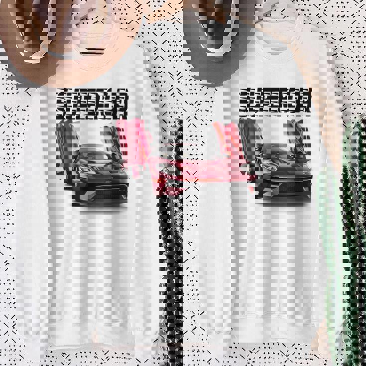 素敵なエキゾチックなスーtシャツ。スポーツカー愛好家に最適。 スウェットシャツ 年配の女性への贈り物